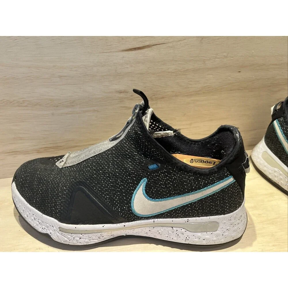 Nike PG 4 Mens size 9 Athletic Sneaker Shoe Black Blue White CD5079-004